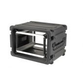 SKB 20 inch diep rollend 6U Roto Shock Mount Rack