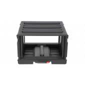 SKB Rolling roto rack 6U