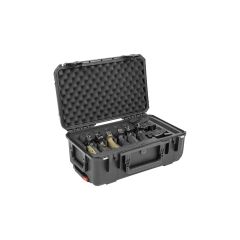SKB iSeries 2011-7 Waterproof Case - Black - Six Handgun Inlay