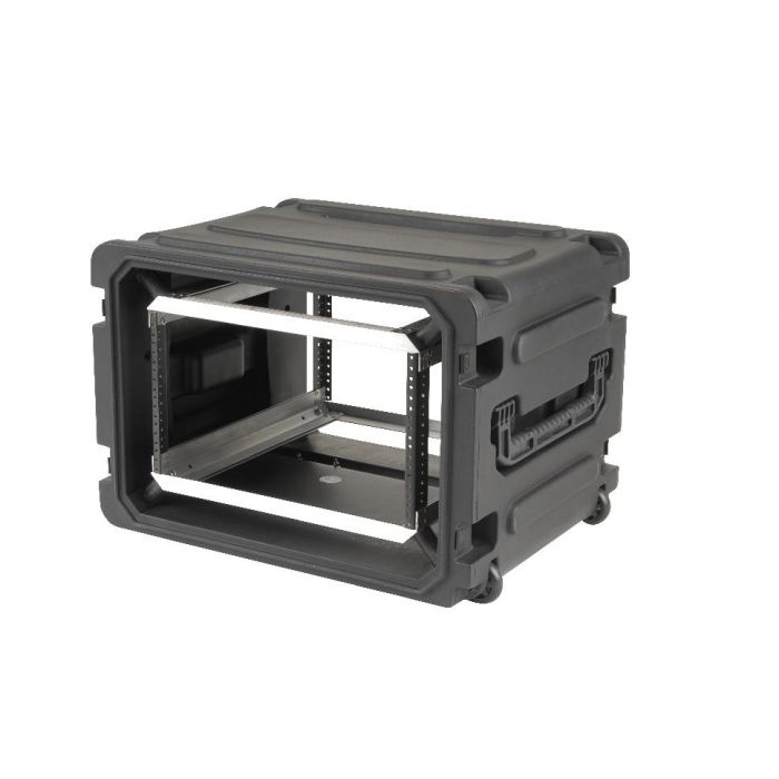 SKB 20 inch diep rollend 6U Roto Shock Mount Rack