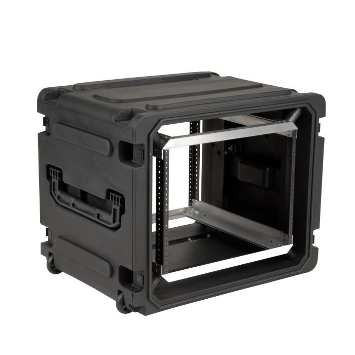 SKB 20 inch diep rollend 8U Roto Shock Mount Rack