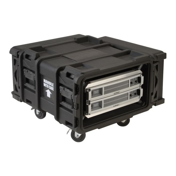 SKB 24 inch diep 4U Roto Shock rack