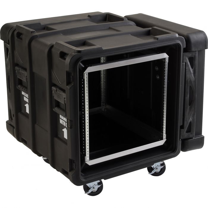 SKB 24 inch diep 10U Roto Shock Rack