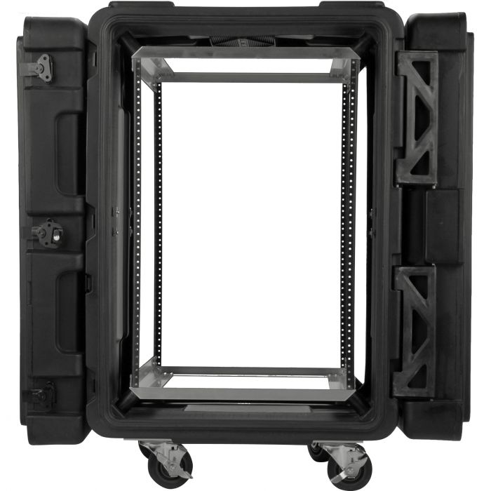 SKB 24 inch diep 16U Roto Shock Rack