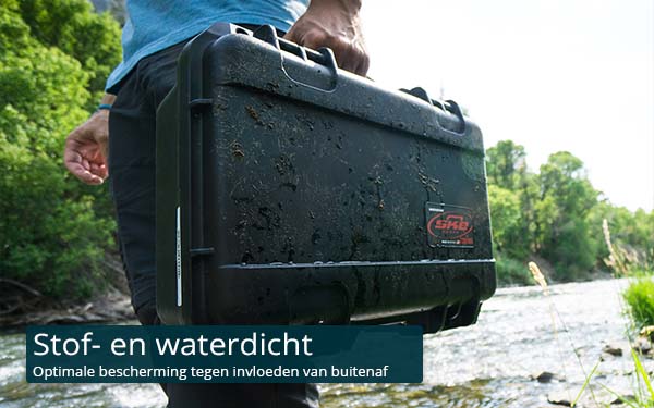 Stof- en waterdichte koffers