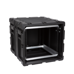 SKB - 3RS Series - 9U Niet-Verwijderbare Shock Rack - Zwart - 20-inch diep