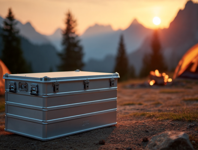 Aluminium Defender kist voor outdoor en campinggebruik