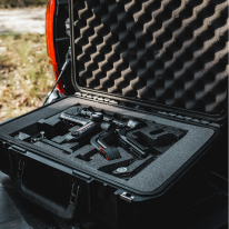 SKB koffer met plukschuim interieur voor camera accessoires