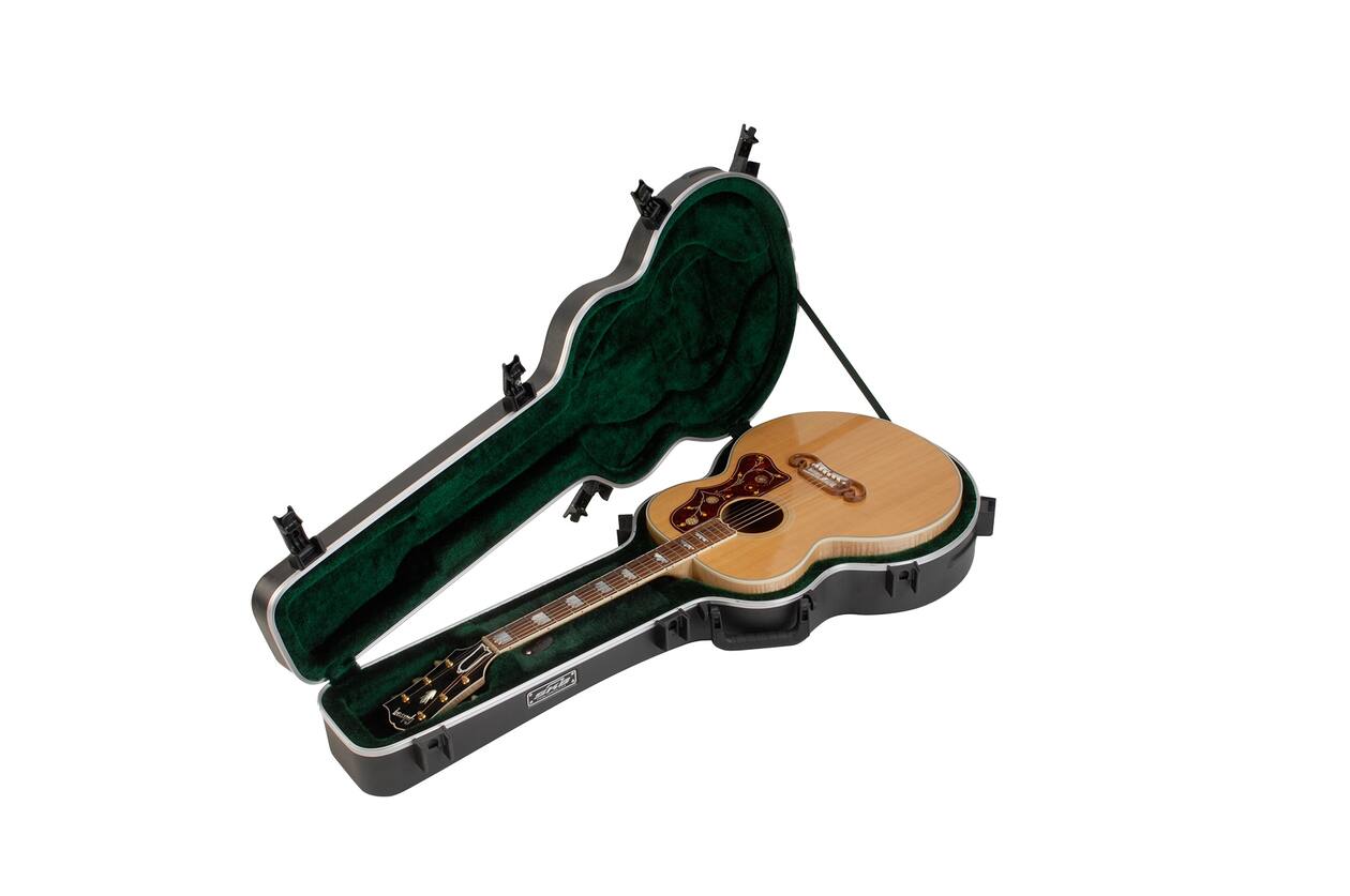 SKB - Hardshell Gitaarkoffer - Universele Jumbo Akoestische Gitaar