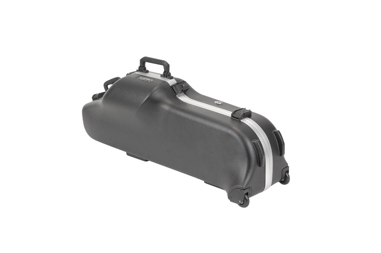 SKB - Contoured Pro Universele Bariton Saxofoon Koffer - met Wielen