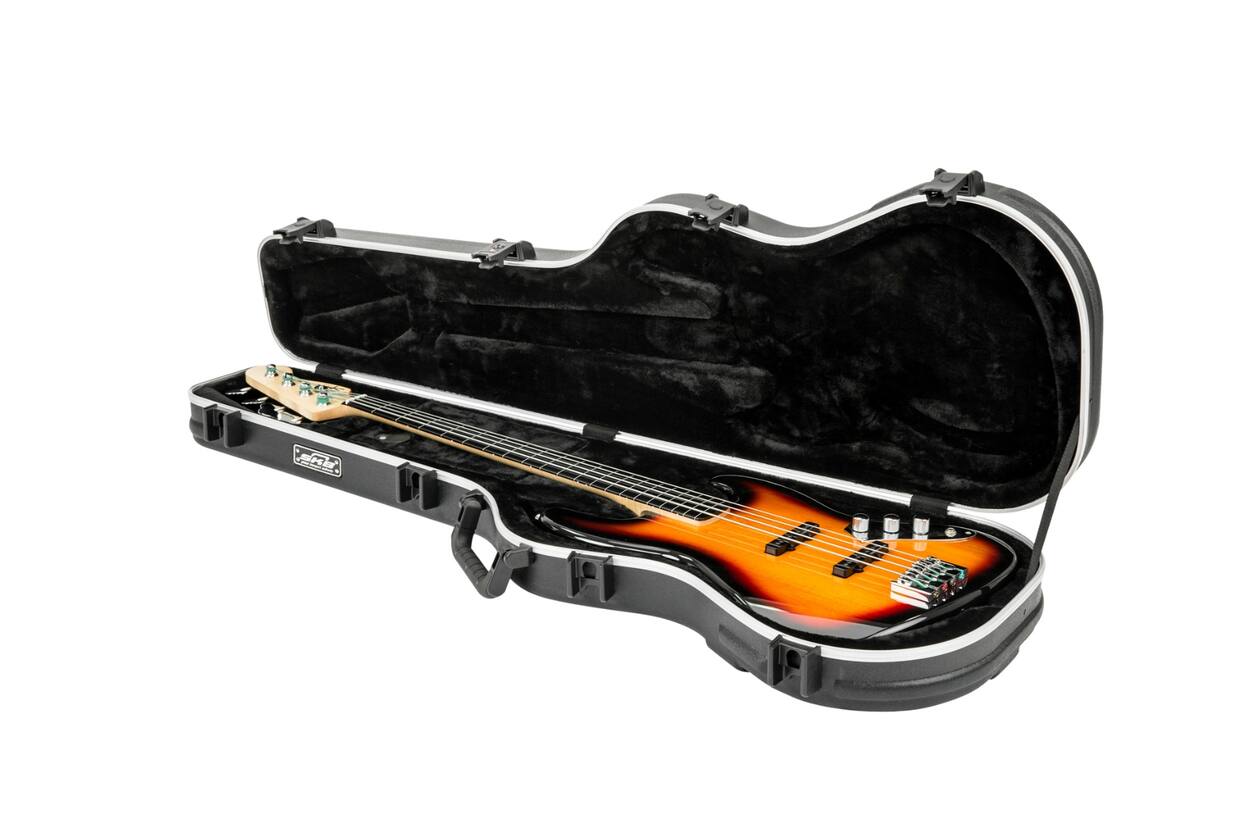 SKB - Gitaarvormige Elektrische Hardshell Basgitaarkoffer