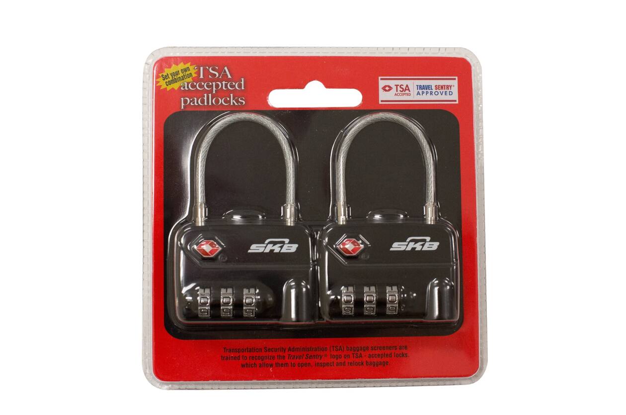 SKB - Accessoires - TSA Combinatie Kabelhangsloten (2-pack)