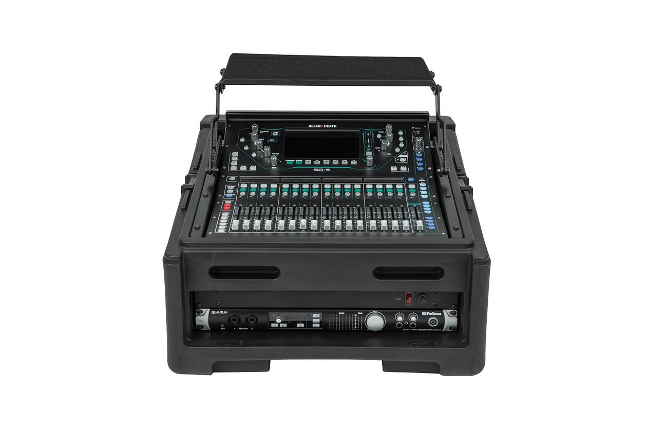 SKB - Compact Rack - 10U Top Rack & 2U Voor Rack - met Wielen