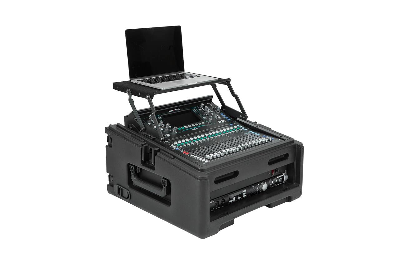 SKB - Compact Rack - 10U Top Rack & 2U Voor Rack - met Wielen