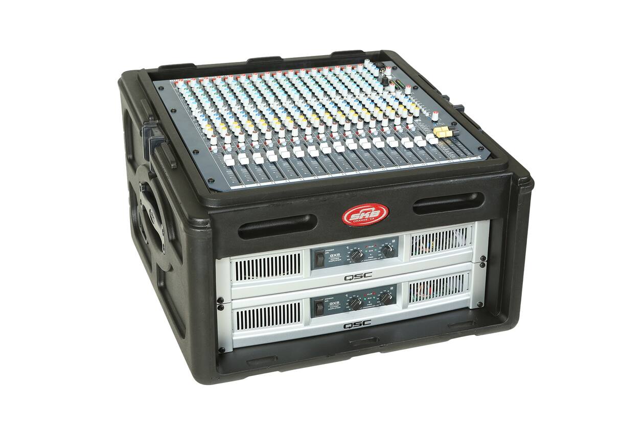 SKB - Compact Rack - 10U Top Rack & 4U Voor Rack