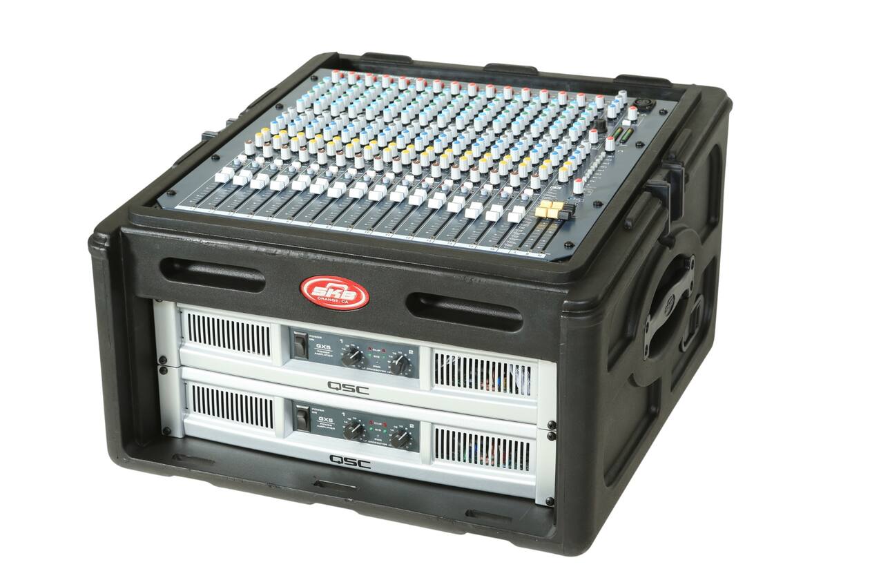 SKB - Compact Rack - 10U Top Rack & 4U Voor Rack