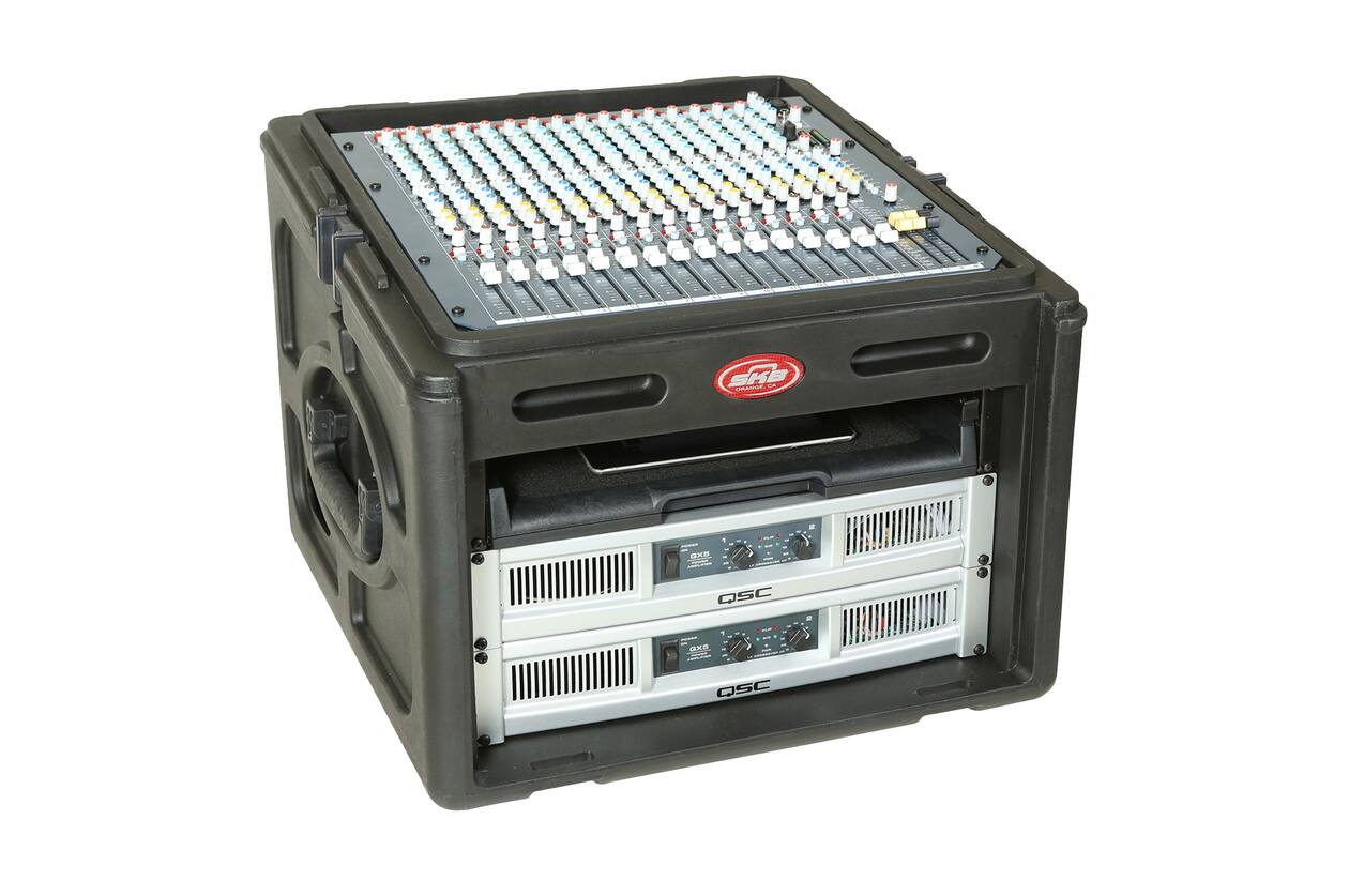 SKB - Compact Rack - 10U Top Rack & 6U Voor Rack