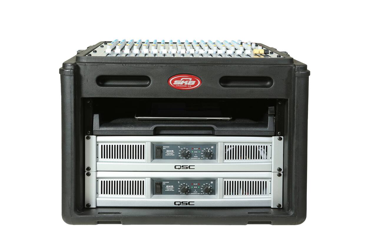 SKB - Compact Rack - 10U Top Rack & 6U Voor Rack