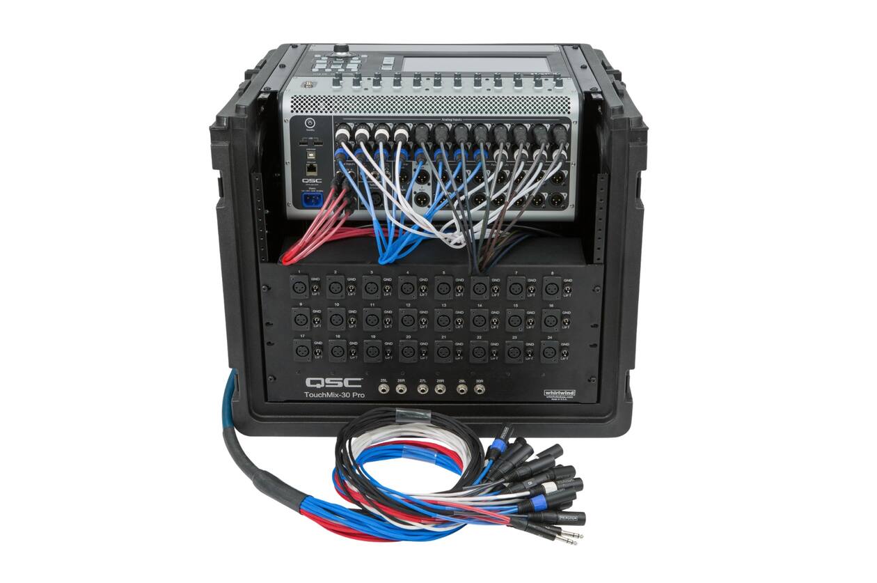 SKB - Compact Rack - 10U Top Rack & 6U Voor Rack - met Wielen