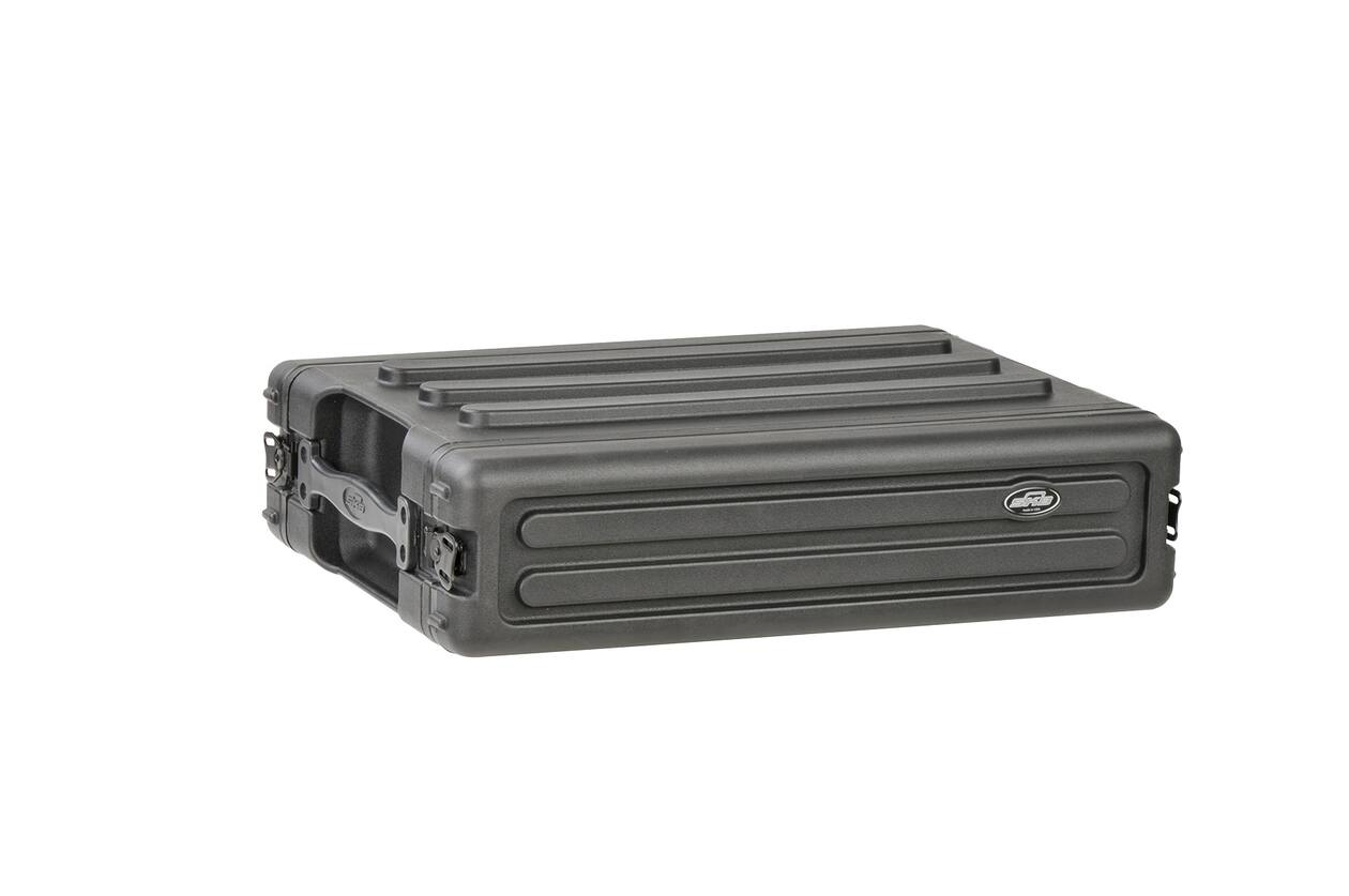 SKB - rSeries - 2U Shallow Rack met Stalen Rails - 10,7-inch diep