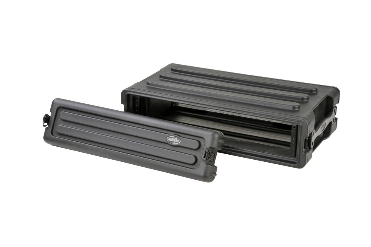 SKB - rSeries - 2U Shallow Rack met Stalen Rails - 10,7-inch diep