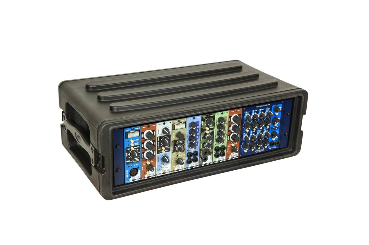 SKB - rSeries - 3U Shallow Rack - met Stalen Rails - 10,7-inch diep