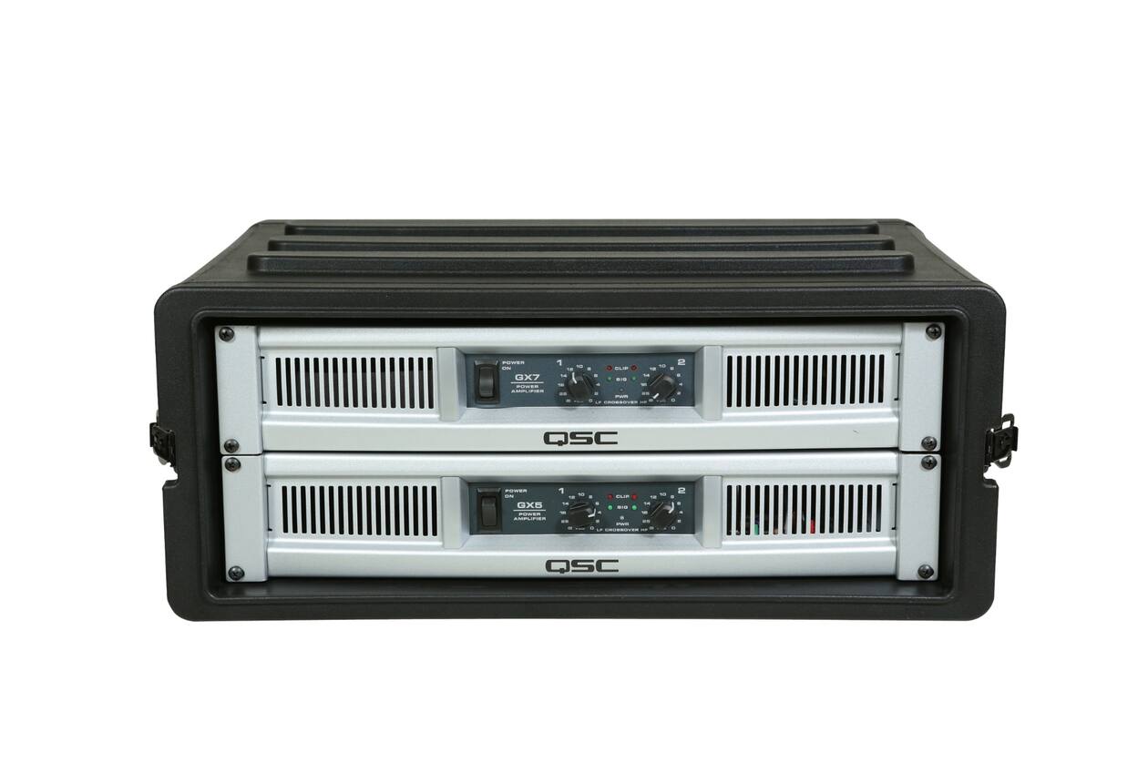 SKB - rSeries - 4U Shallow Rack met Stalen Rails - 10,7-inch diep