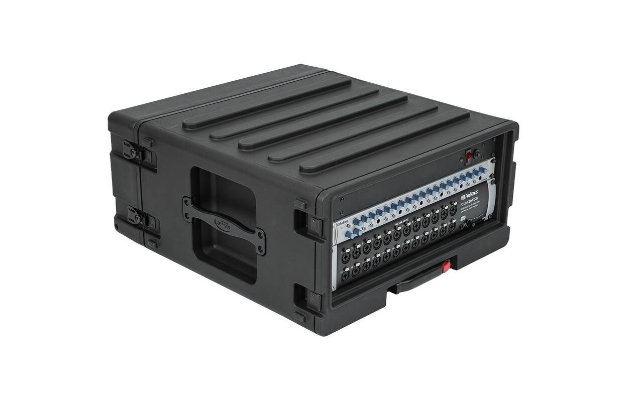 SKB - rSeries - 4U Space Roto-Molded Rack - met Wielen