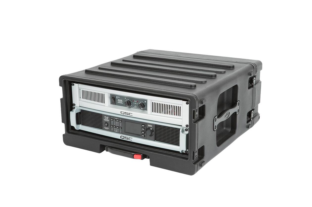 SKB - rSeries - 4U Space Roto-Molded Rack - met Wielen