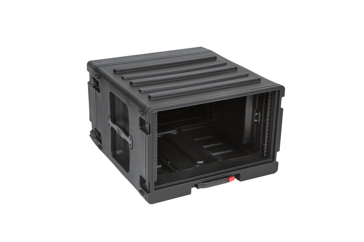 SKB - rSeries - 6U Space Roto-Molded Rack - met Wielen