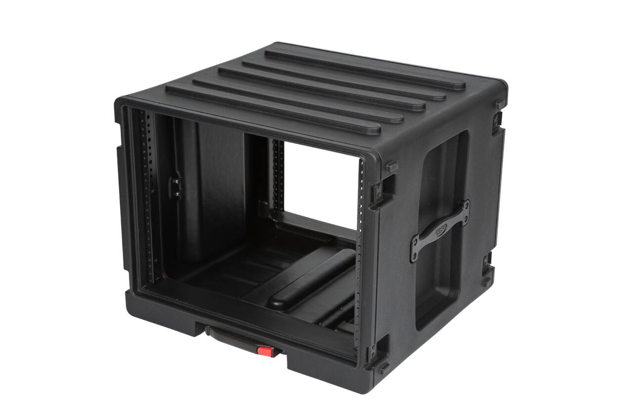 SKB - rSeries - 8U Space Roto-Molded Rack - met Wielen