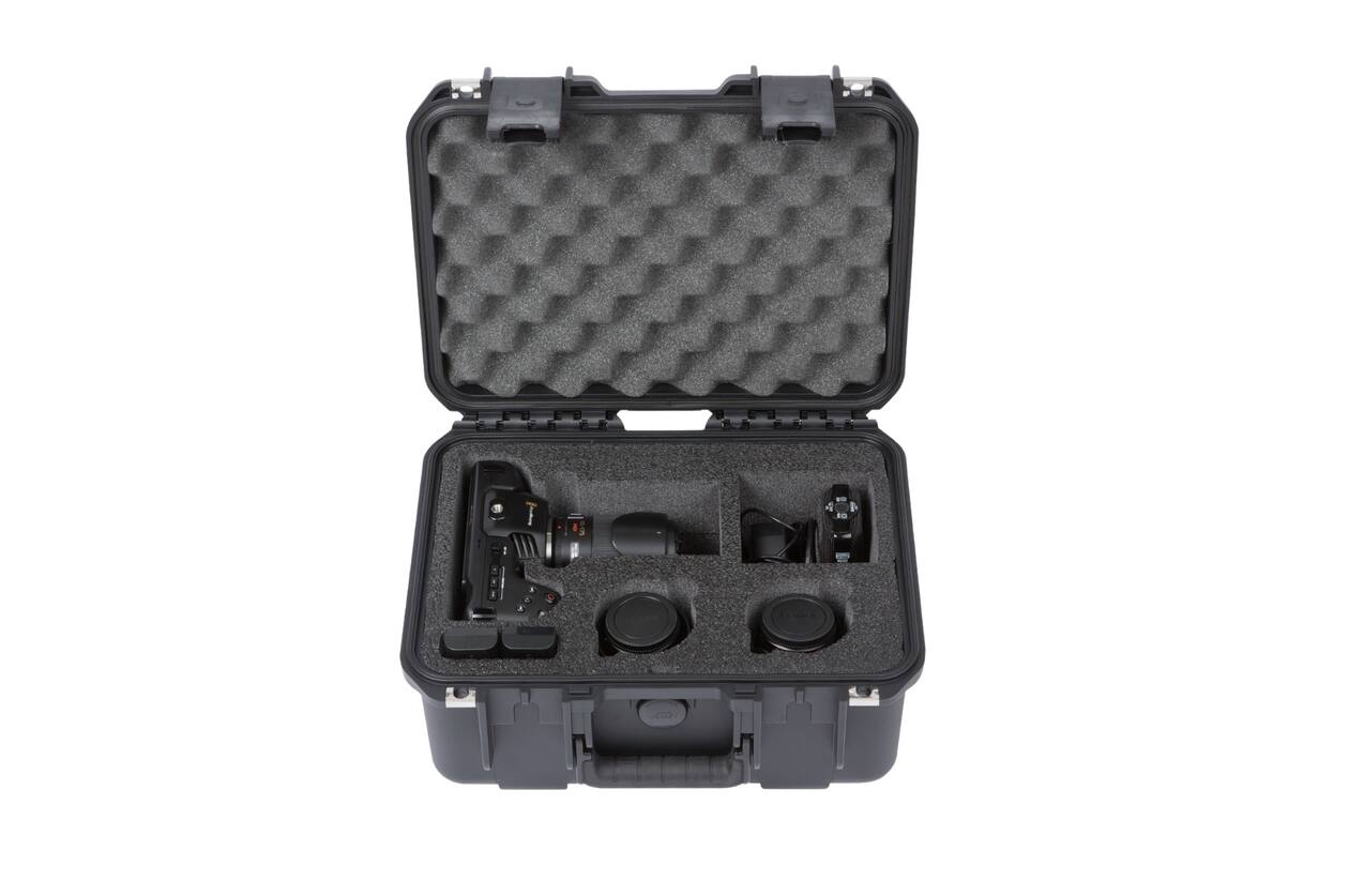 SKB - iSeries 1309-6 - Waterdichte Koffer - Zwart - Pocket Cinema Camera 4K Inlay