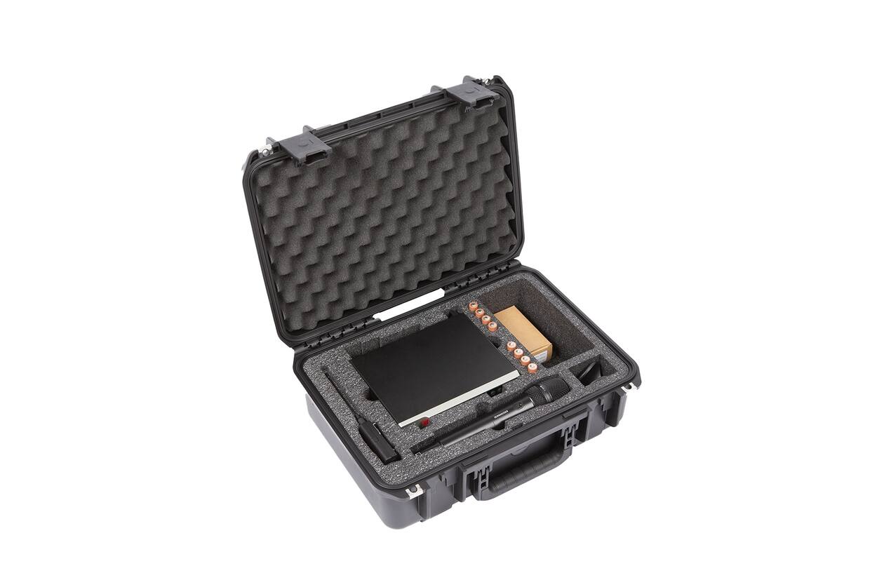 SKB - iSeries 1711-6 - Waterdichte Koffer - Zwart - Sennheiser EW Inlay