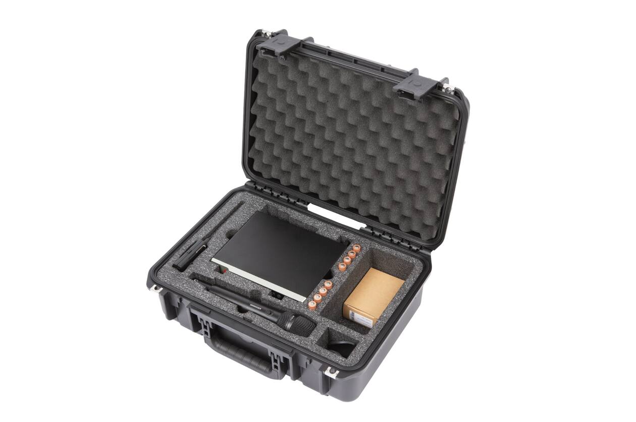 SKB - iSeries 1711-6 - Waterdichte Koffer - Zwart - Sennheiser EW Inlay