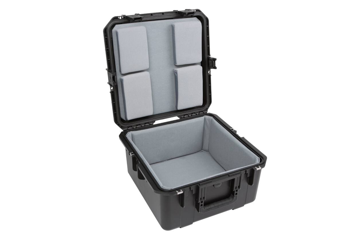SKB - iSeries 3i-1717-10 - Waterdichte Koffer - Zwart - Enkele Snare met Gevoerde Voering en Nylex Gevoerde Schuimkussens