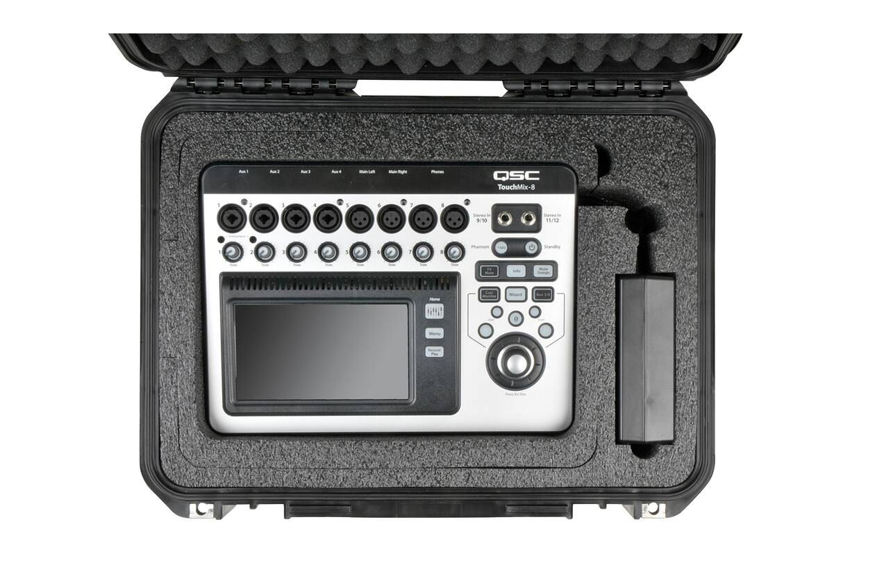 SKB - iSeries 1813-7 - Waterdichte Koffer - Zwart - TouchMix-8 Inlay