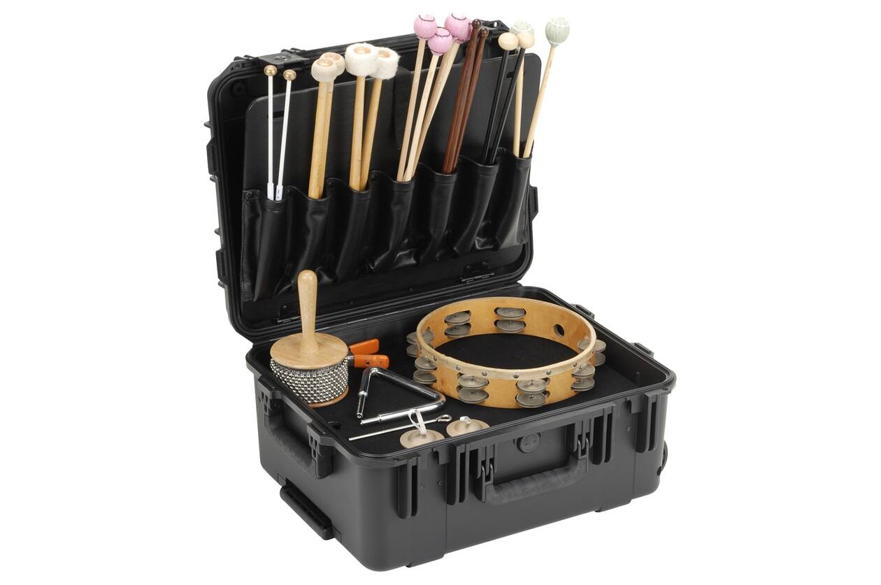 SKB - iSeries 1914-8 - Waterdichte Koffer - Zwart - Percussieset Inlay