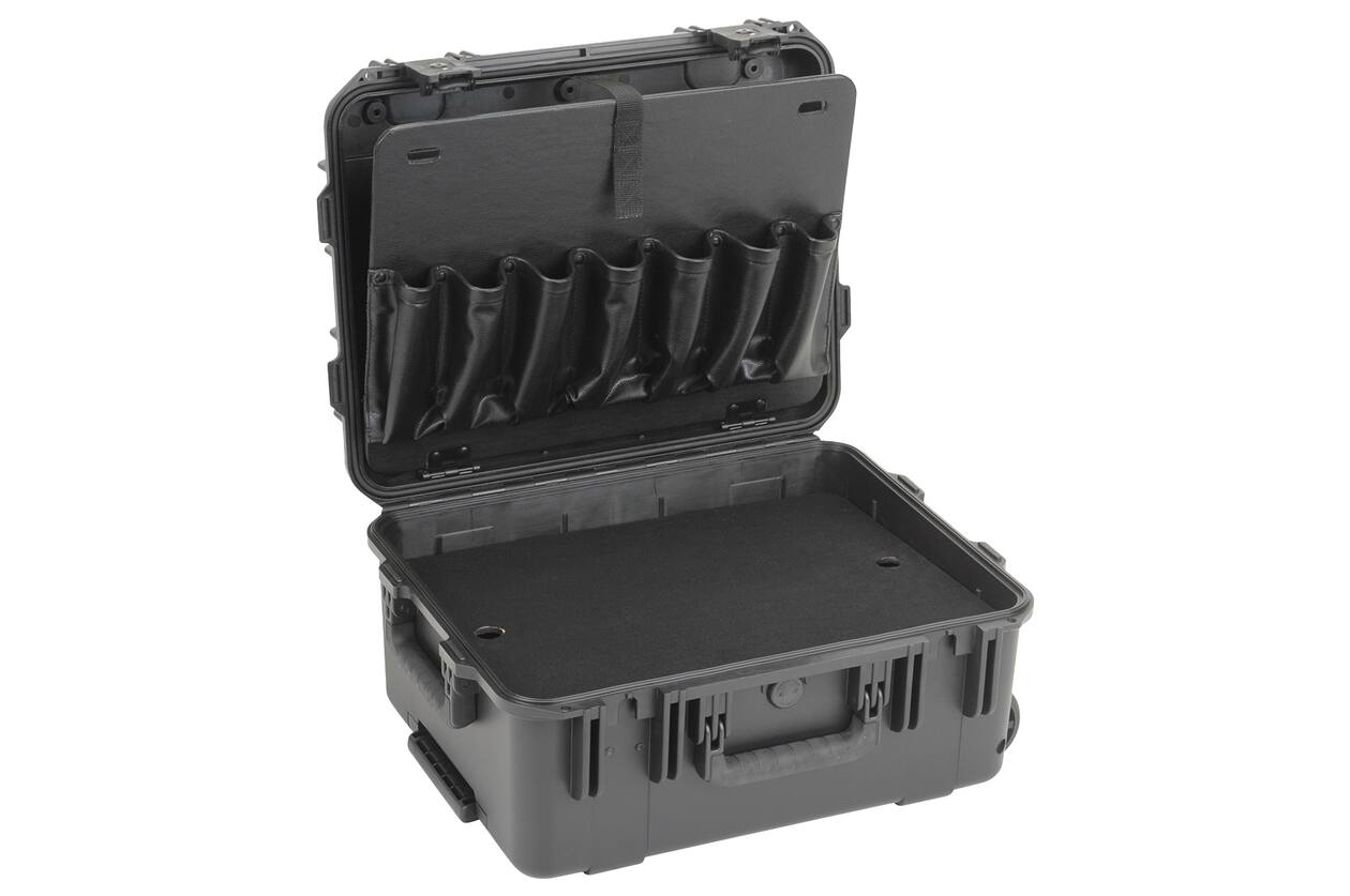 SKB - iSeries 1914-8 - Waterdichte Koffer - Zwart - Percussieset Inlay