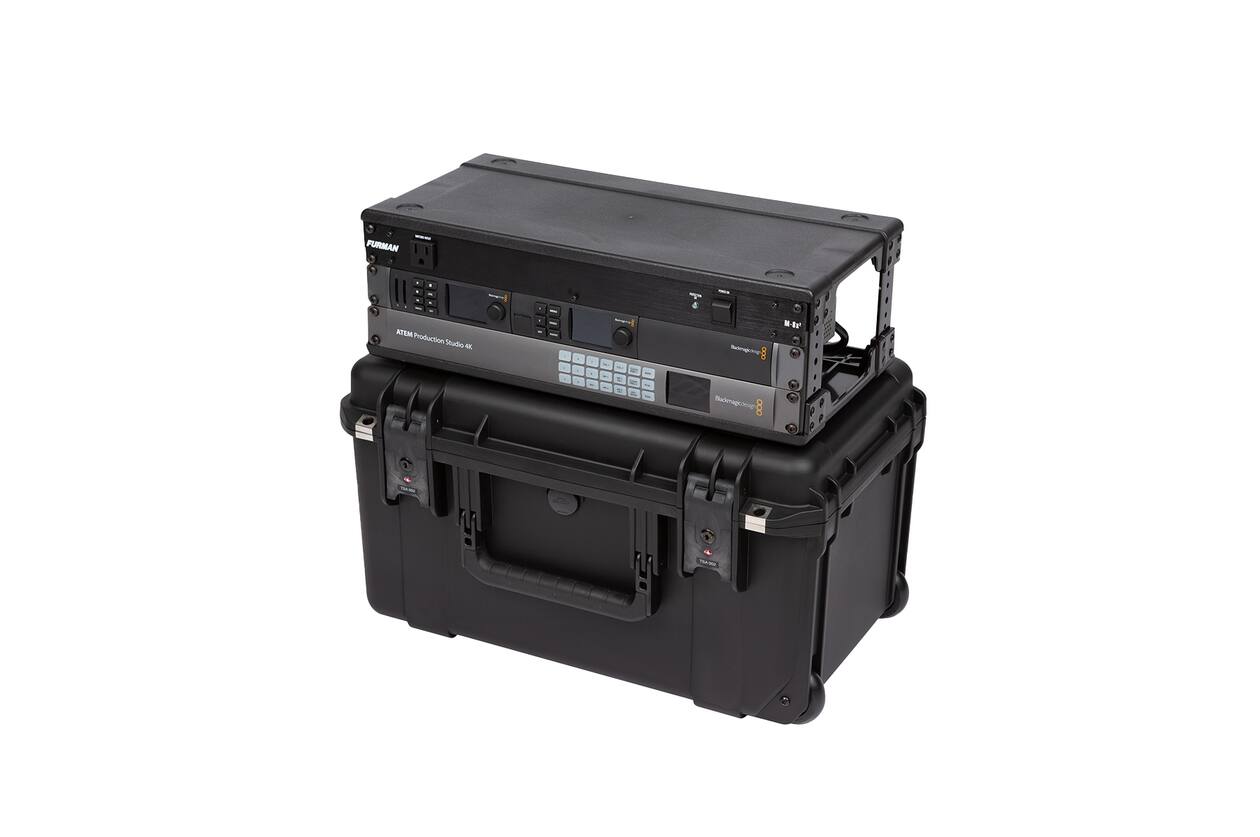 SKB - iSeries 2011-10 - Waterdichte Koffer - Zwart - Verwijderbare 3U Diepe Rack
