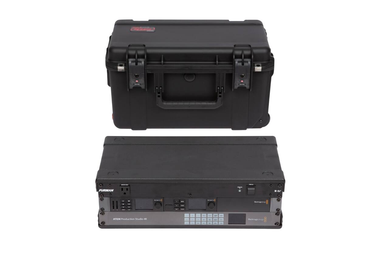 SKB - iSeries 2011-10 - Waterdichte Koffer - Zwart - Verwijderbare 3U Diepe Rack