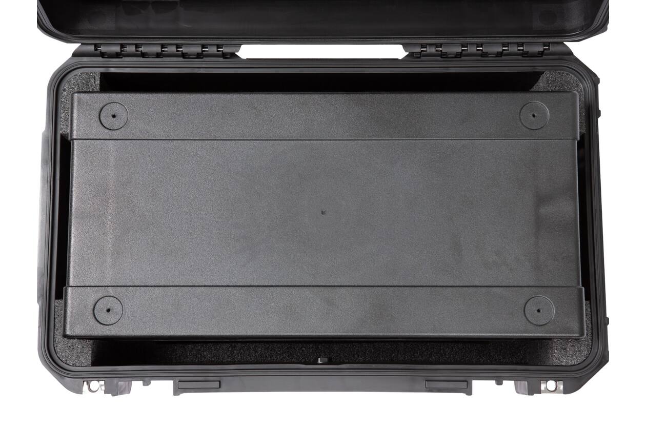 SKB - iSeries 2011-10 - Waterdichte Koffer - Zwart - Verwijderbare 3U Diepe Rack