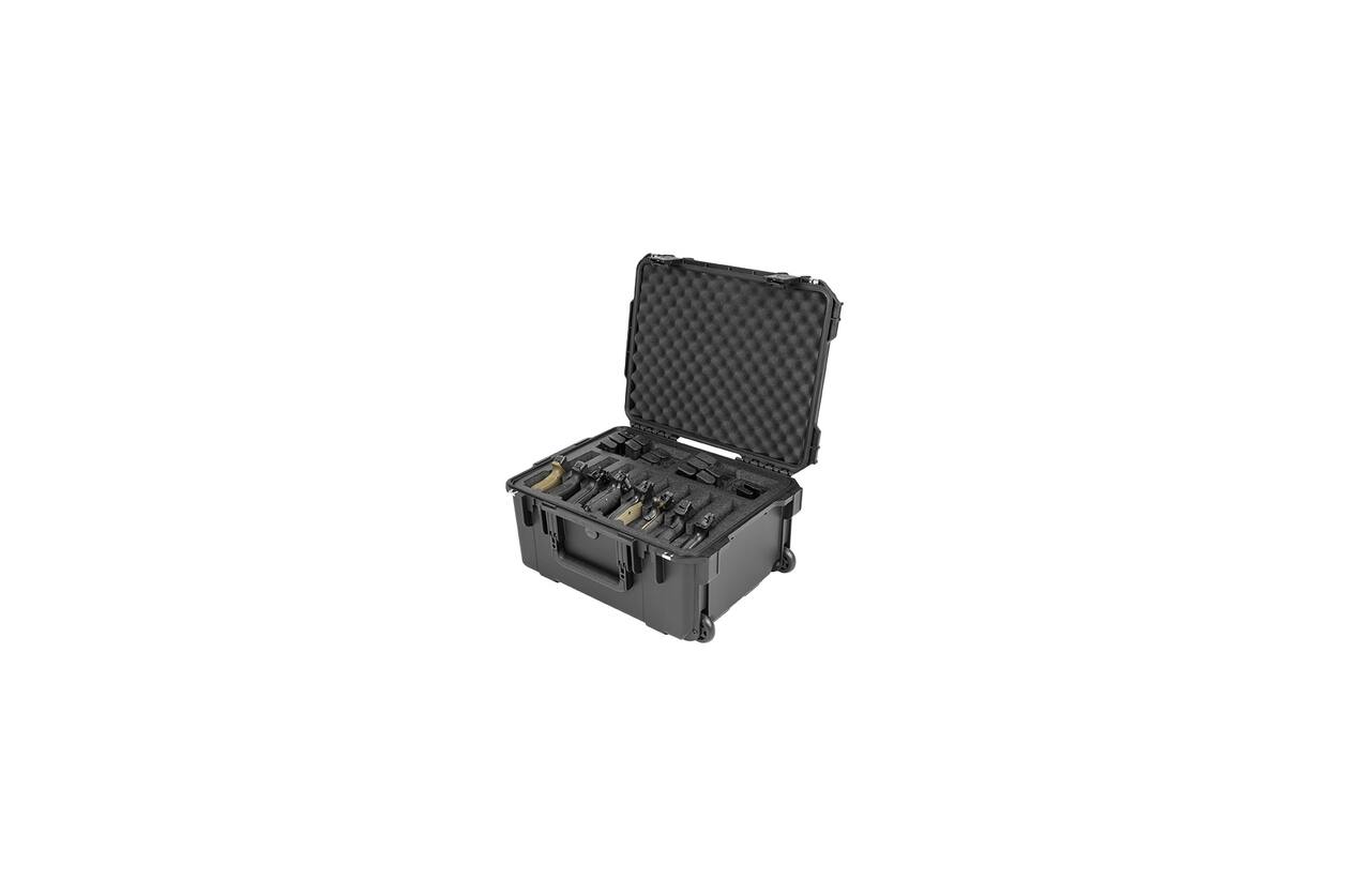 SKB - iSeries 2015-10 - Waterdichte Koffer - Zwart - Acht Handguns Inlay