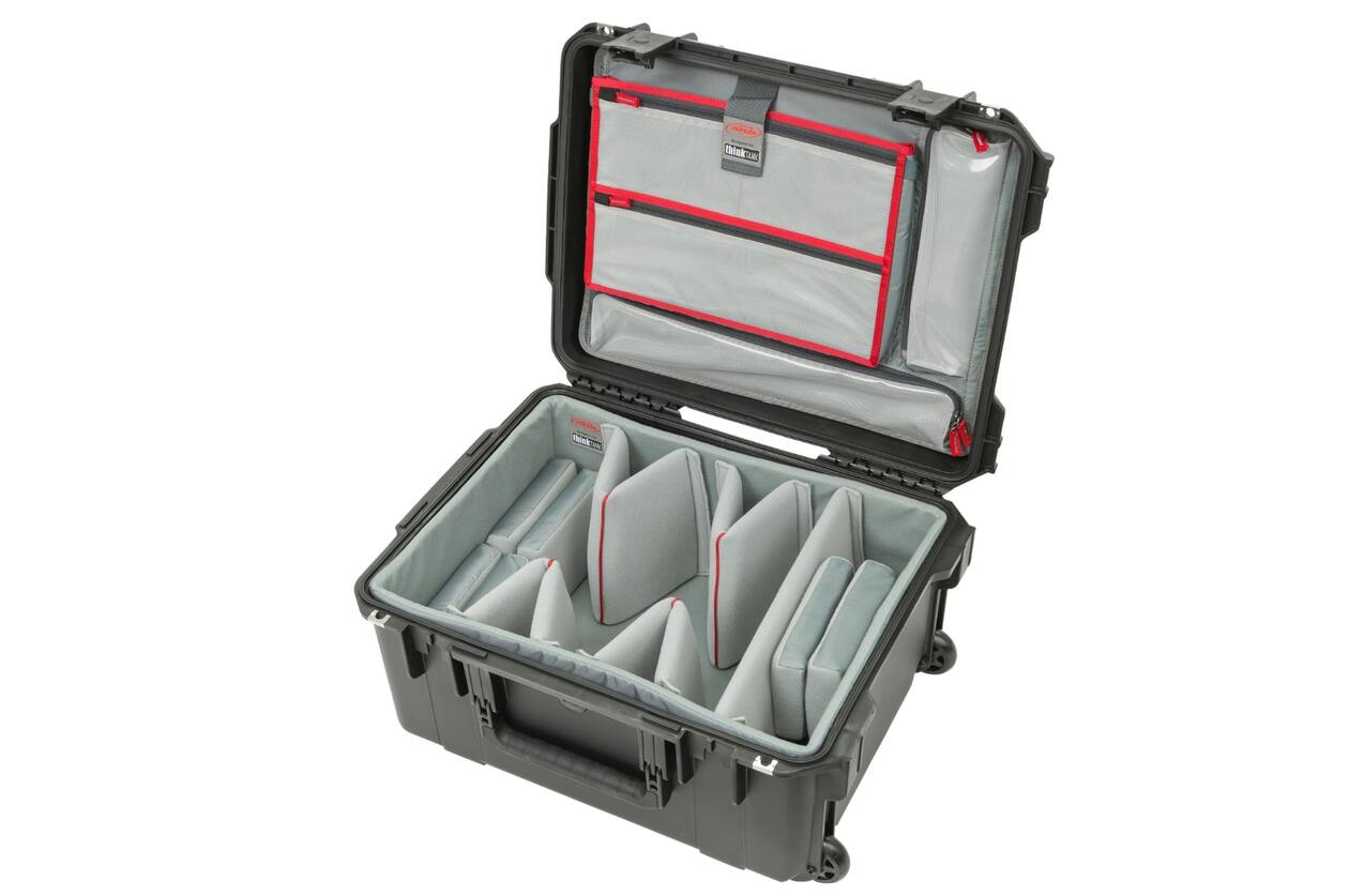SKB - iSeries 3i-2015-10 - Waterdichte Koffer - Zwart - Think Tank Video Verdelers en Deksel Organizer