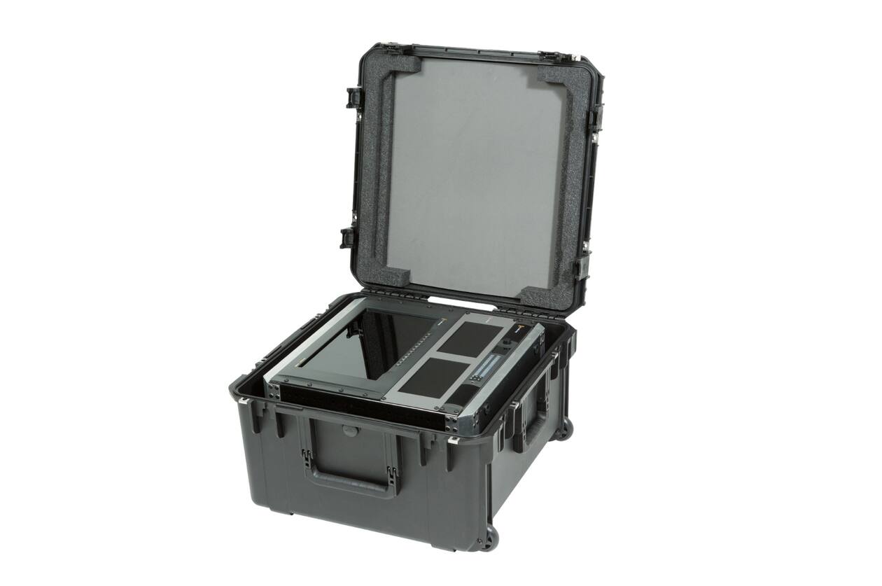 SKB - iSeries 2222-12 - Waterdichte Koffer - Zwart - Verwijderbare 10U Diepe Rack