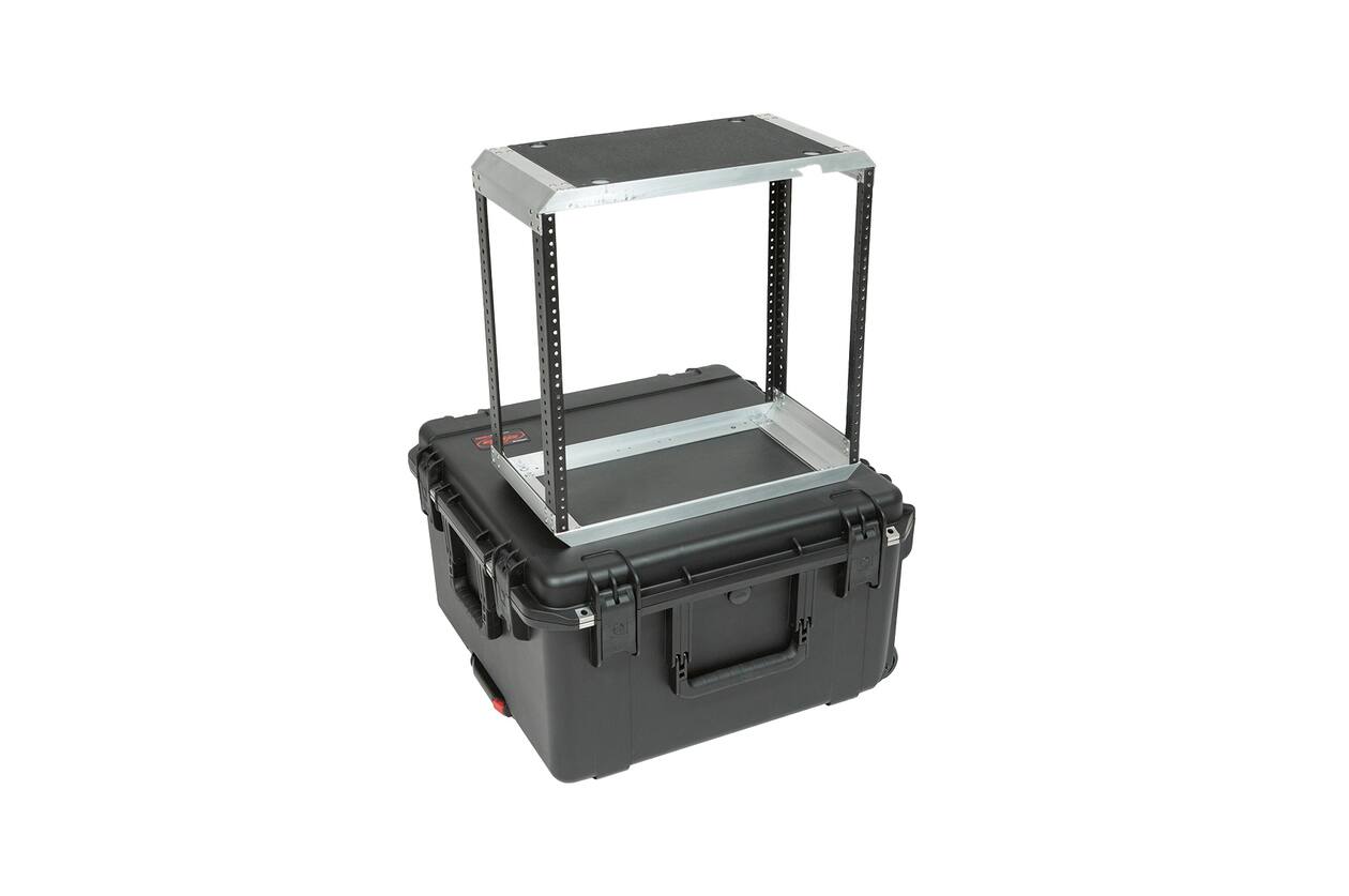 SKB - iSeries 2222-12 - Waterdichte Koffer - Zwart - Verwijderbare 10U Diepe Rack