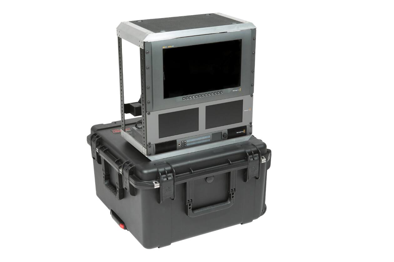 SKB - iSeries 2222-12 - Waterdichte Koffer - Zwart - Verwijderbare 10U Diepe Rack