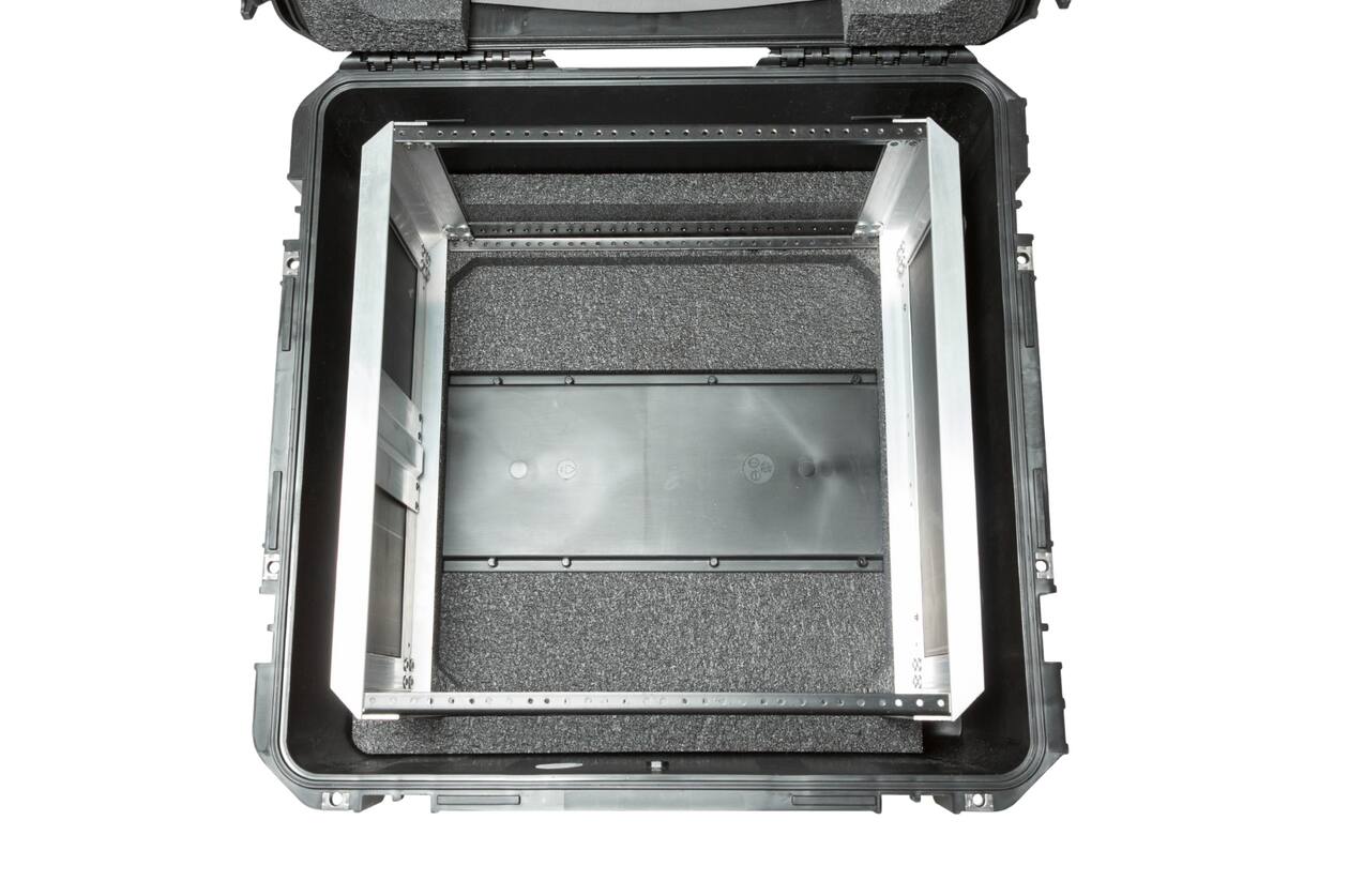 SKB - iSeries 2222-12 - Waterdichte Koffer - Zwart - Verwijderbare 10U Diepe Rack