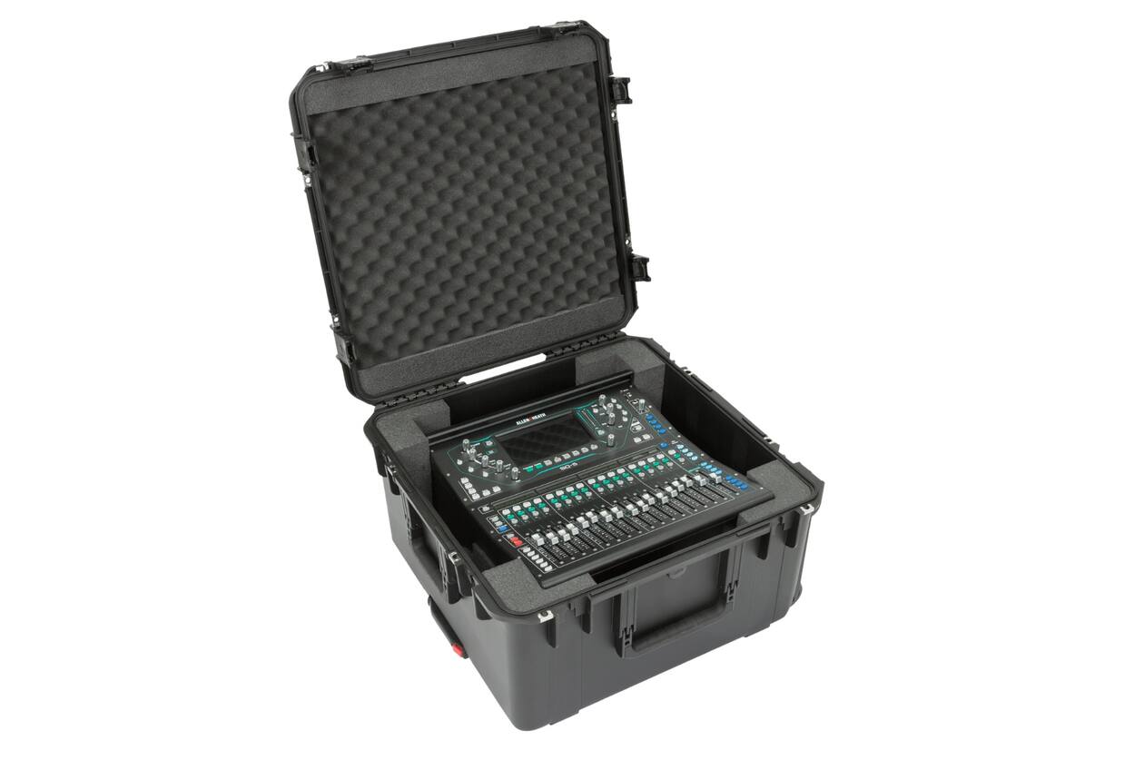 SKB - iSeries 3i-2222-12 - Waterdichte Koffer - Zwart - Allen & Heath SQ5 Mixer Inlay