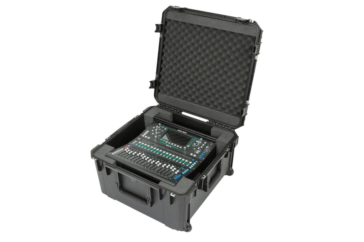 SKB - iSeries 3i-2222-12 - Waterdichte Koffer - Zwart - Allen & Heath SQ5 Mixer Inlay