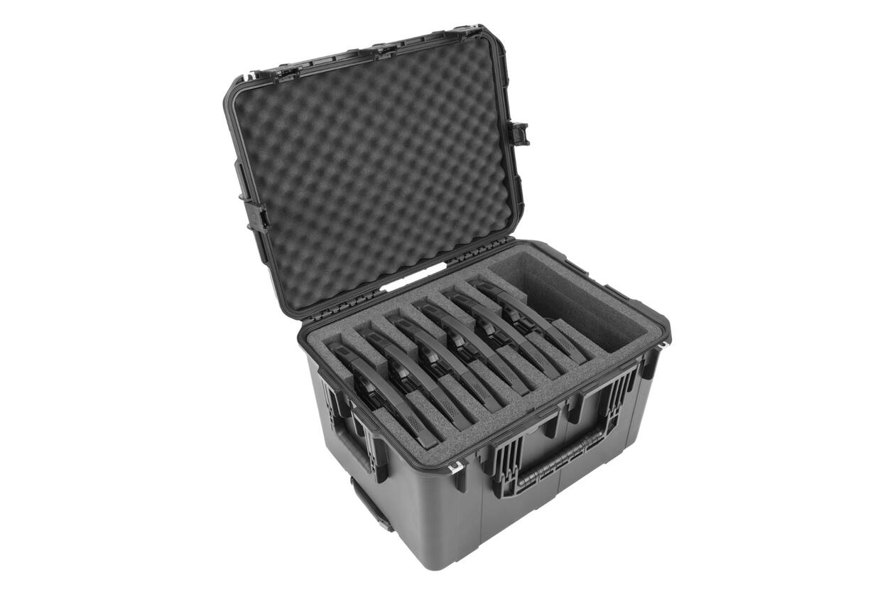 SKB - iSeries - Laptopkoffer - Zes Laptops & Eén Accessoirevak